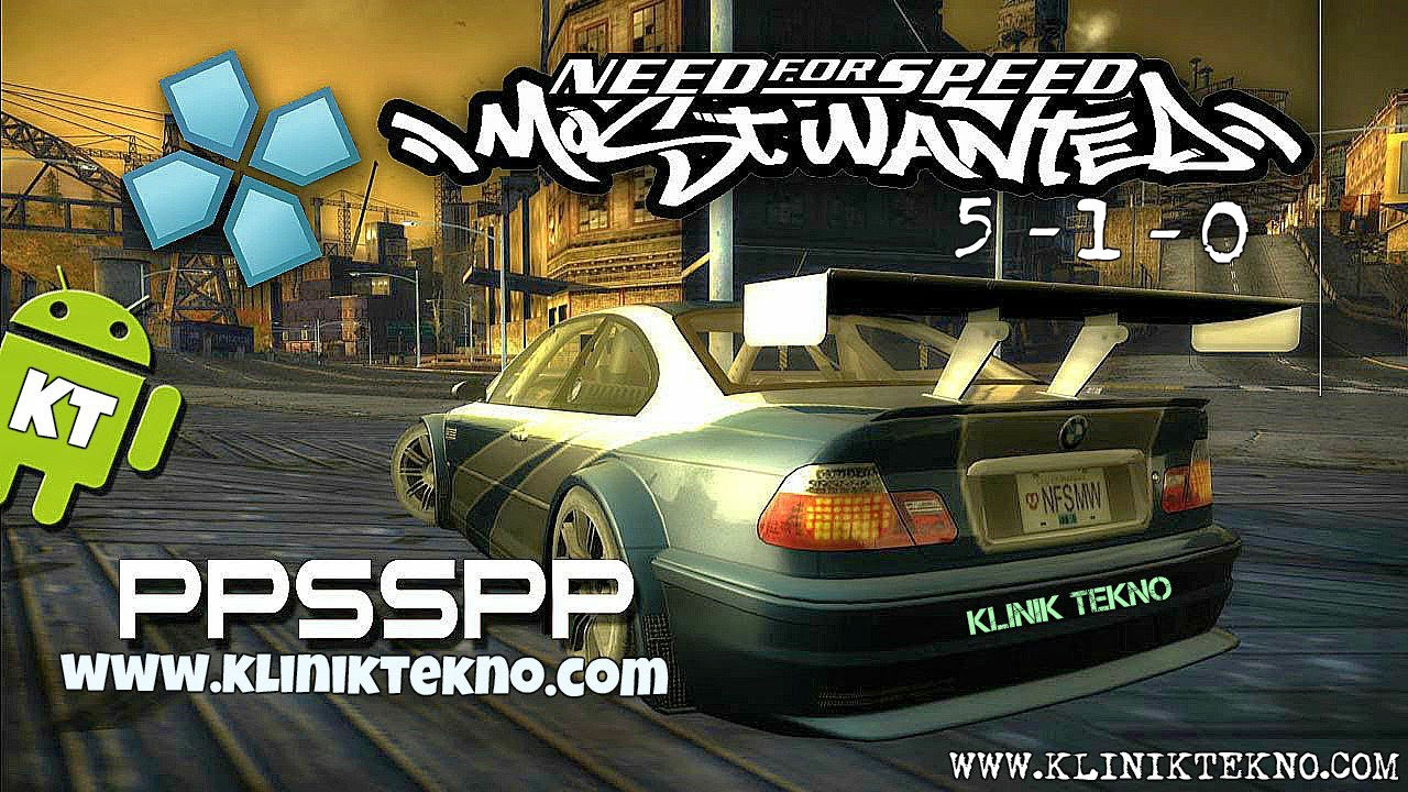 Need for speed most wanted ppsspp download iso pc